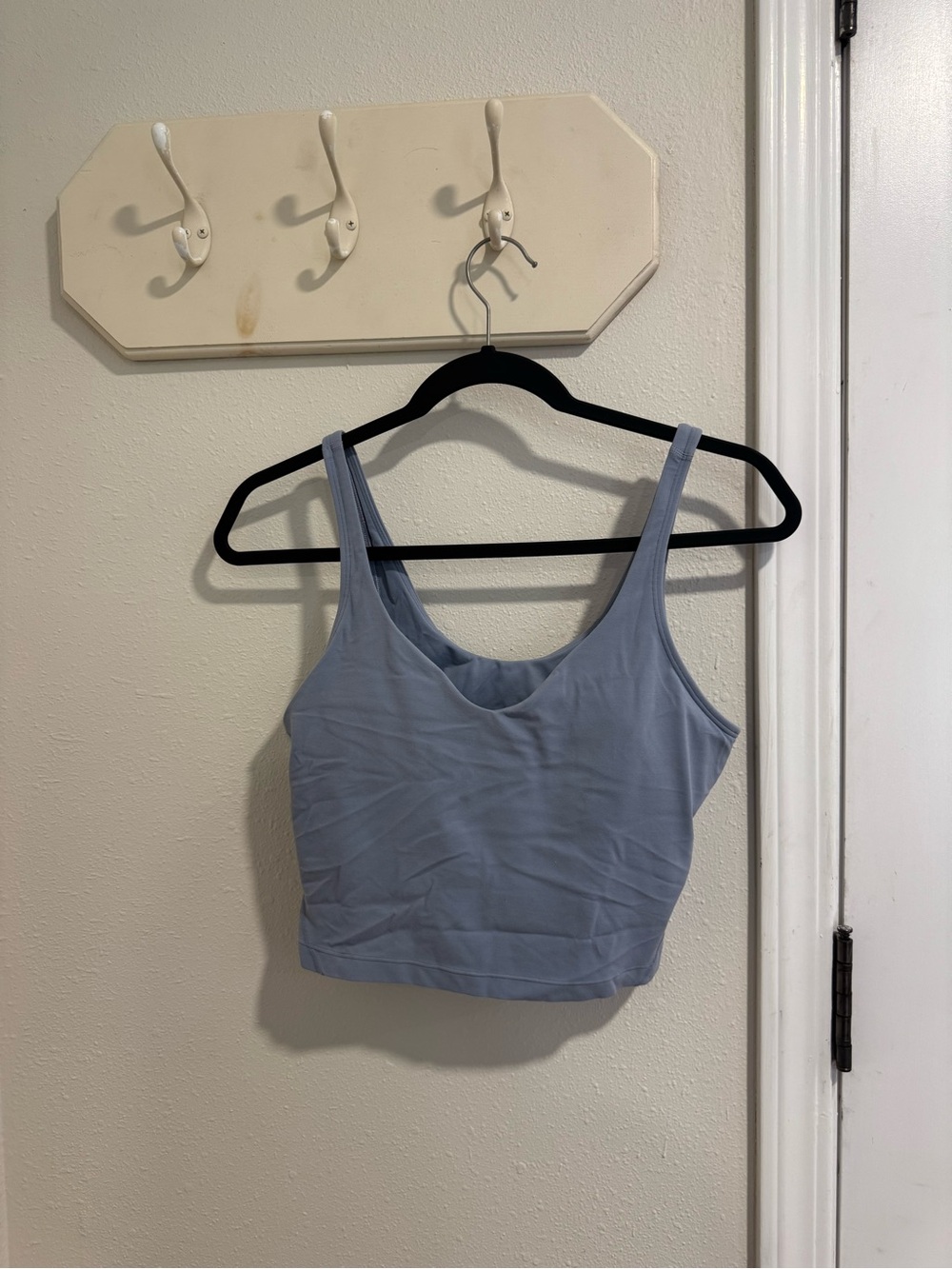 lululemon Light Blue Cropped Tank